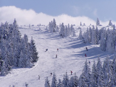 Skigebied Jeseniky in Tsjechië