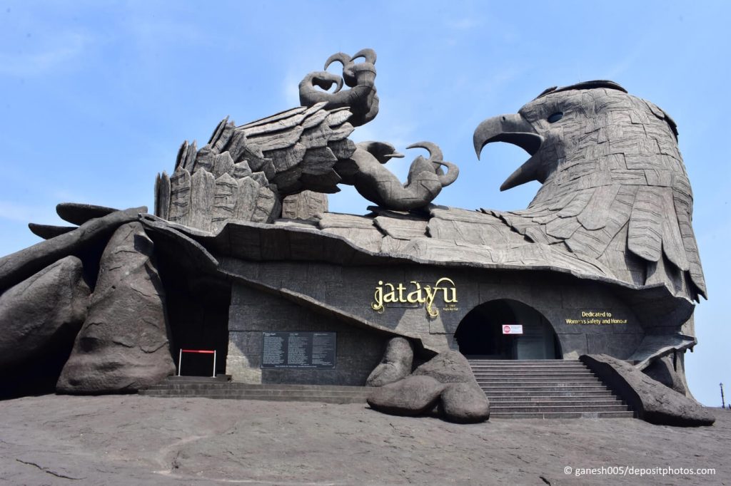 India vogelsculptuur