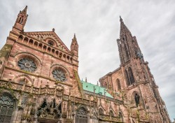 Kathedraal in Straatsburg, Frankrijk