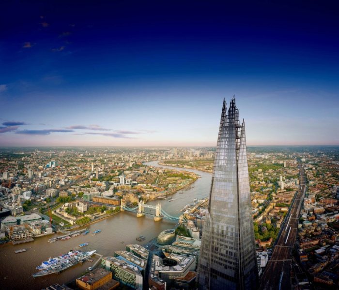 View from The Shard, Londen