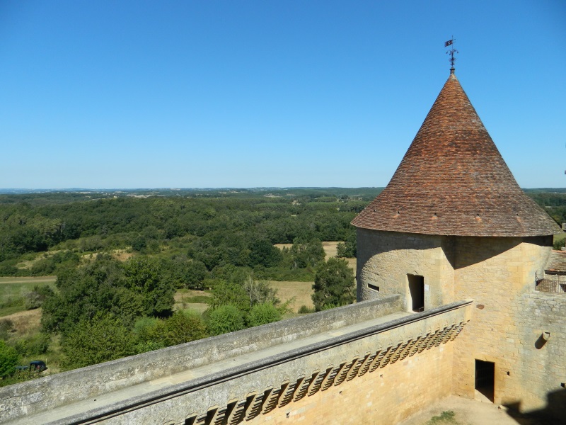 Toren van Château de Biron, Dordogne
