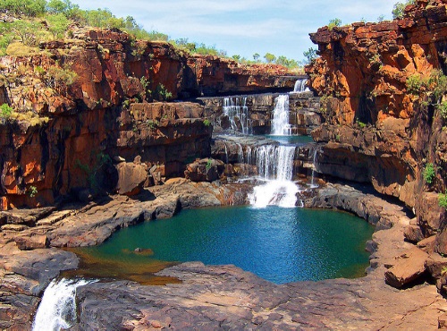Mitchell Falls in Australië