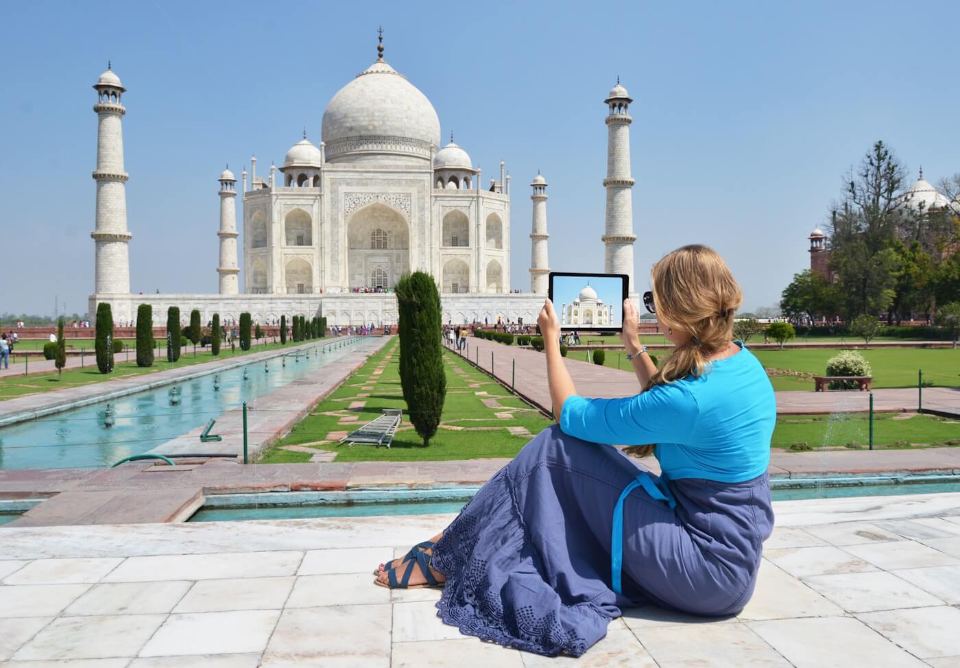 Chronisch dubbellaag Verschrikking Taj Mahal beperkt aantal bezoekers. | Wereldreizigersclub