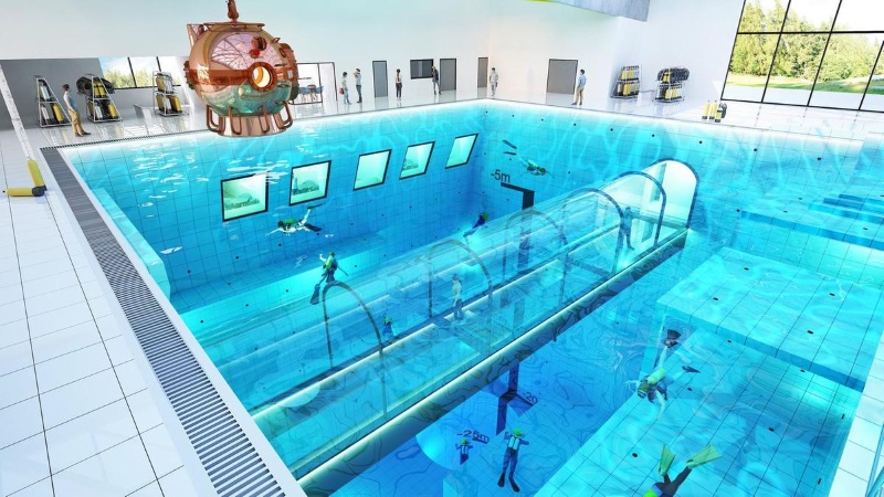 Diepste zwembad wereld in Polen. | Wereldreizigersclub