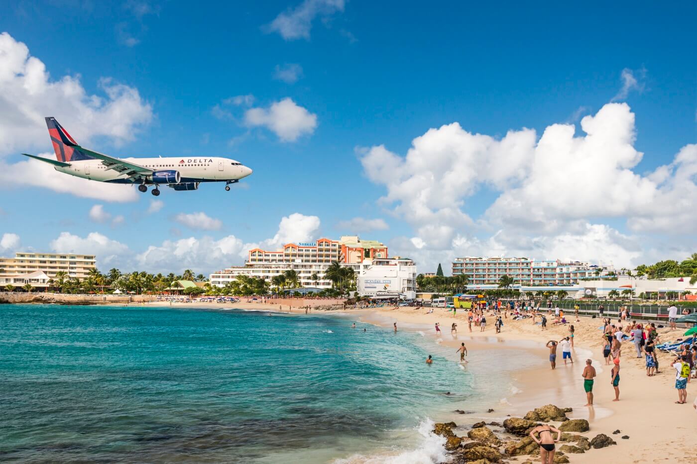 Scharnier labyrint variabel Tips over vliegen naar Sint Maarten. | Wereldreizigersclub