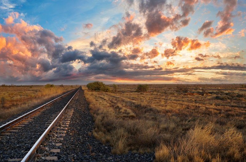 Wereldreis per trein Australië