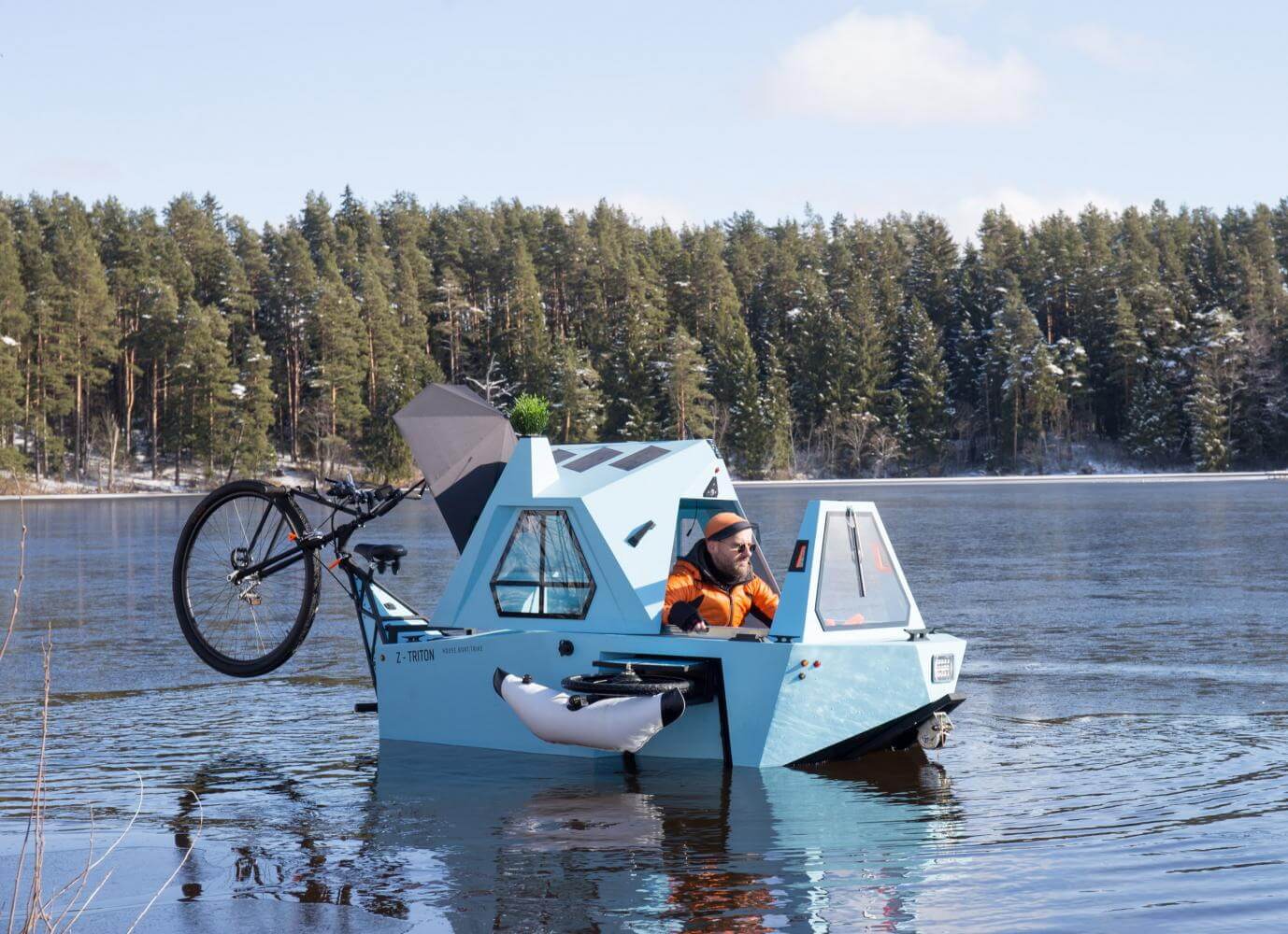 Kwijtschelding Vel fusie Mini-camper, boot én fiets ineen. | Wereldreizigersclub