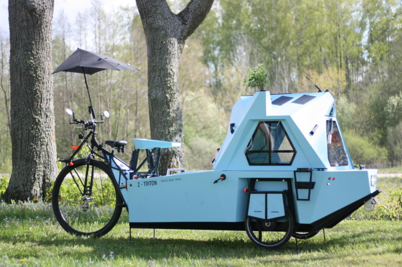 slijm ledematen Elastisch Mini-camper, boot én fiets ineen. | Wereldreizigersclub