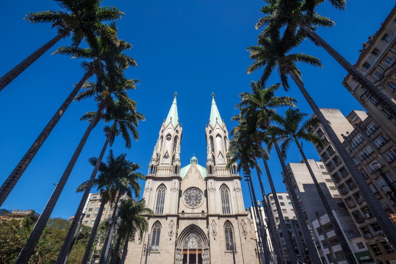 Kathedraal in Sao Paulo