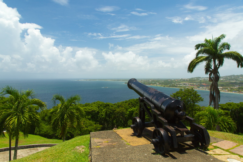 Fort King George in Tobago