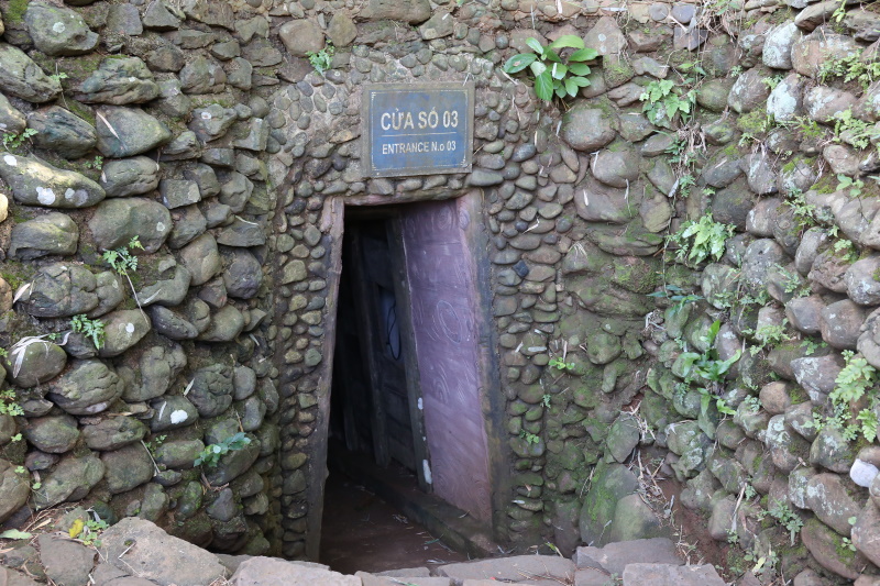 Vinh Moc tunnels nabij Hué