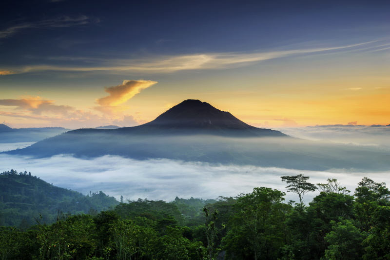 Mount Batur op Bali