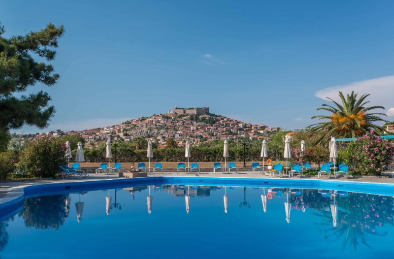 Delfinia Hotel op Lesbos