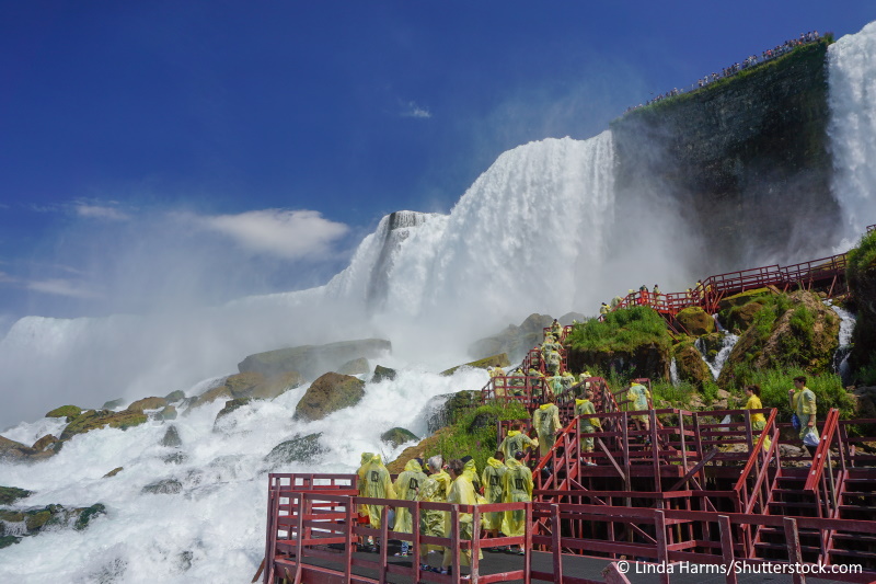 Cave of the Wind bij Niagara Watervallen