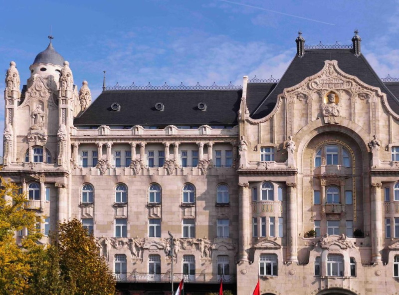 Gresham Palace Hotel in Boedapest
