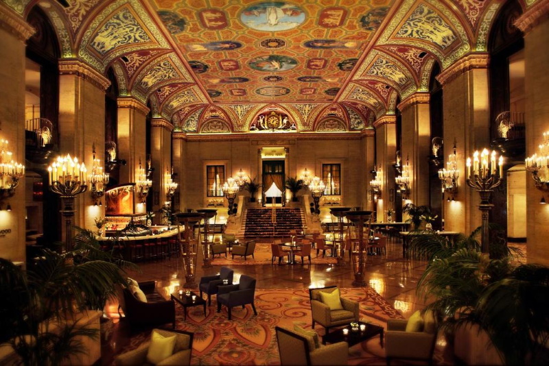 The Palmer House Hotel in Chicago