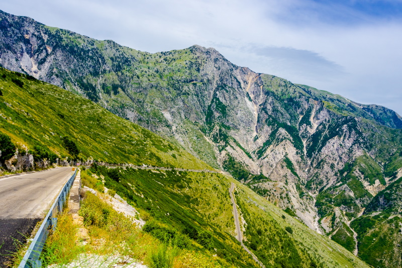 Albanië Llogara bergpas