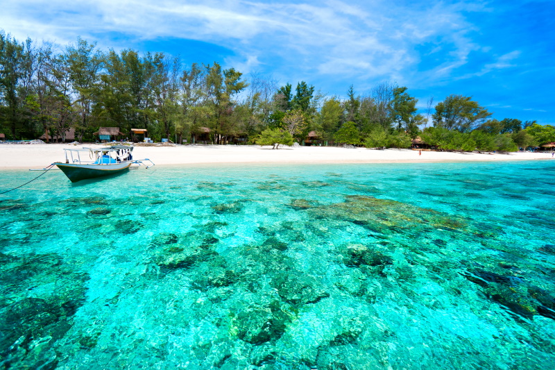Gili-eilanden in Indonesië