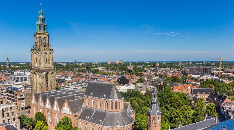 Groningen Martinitoren uitzicht