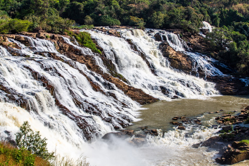 Gurara-watervallen in Nigeria