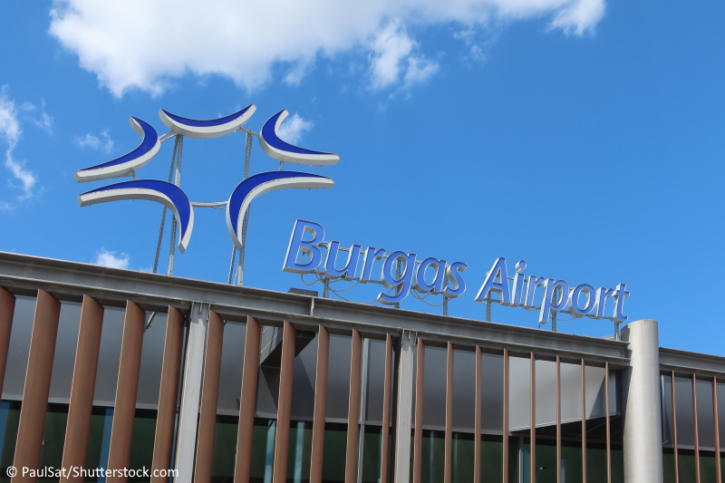 Bulgarije reizen Burgas luchthaven