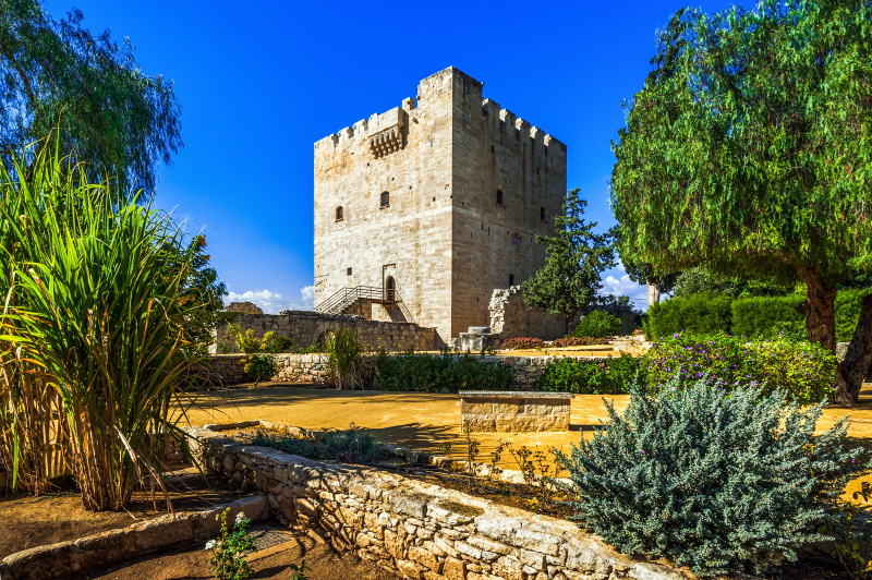 Kolossi kasteel in Cyprus