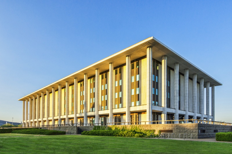 Nationale bibliotheek in Canberra