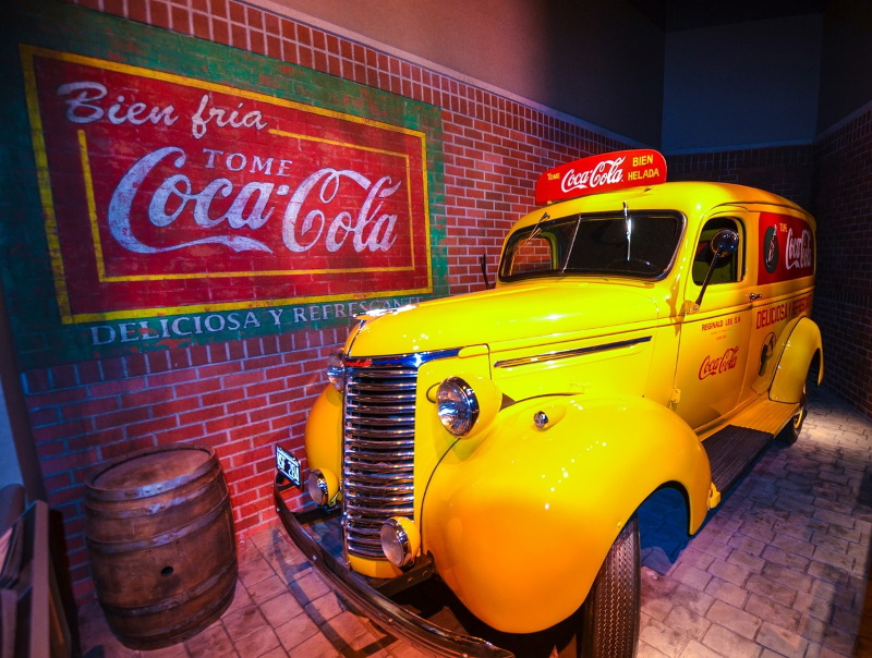 Coca-Cola World in Atlanta