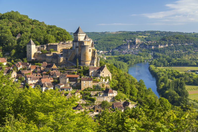 Dordogne Castelnaud kasteel