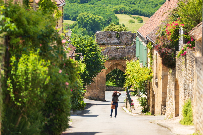 Dordogne Domme dorp