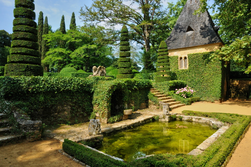 Dordogne tuinen van Eyrignac