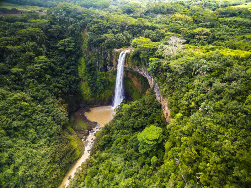 Chamarel waterval Mauritius