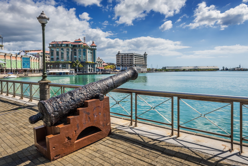 Port Caudan Waterfront op Mauritius