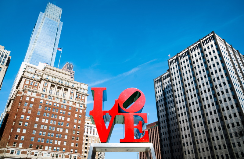 LOVE Park in Philadelphia