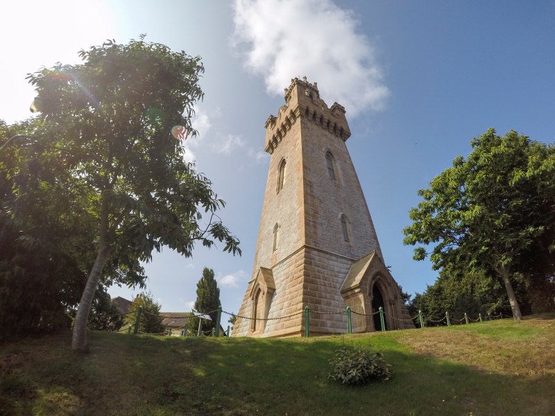 Victoria Tower in Guernsey