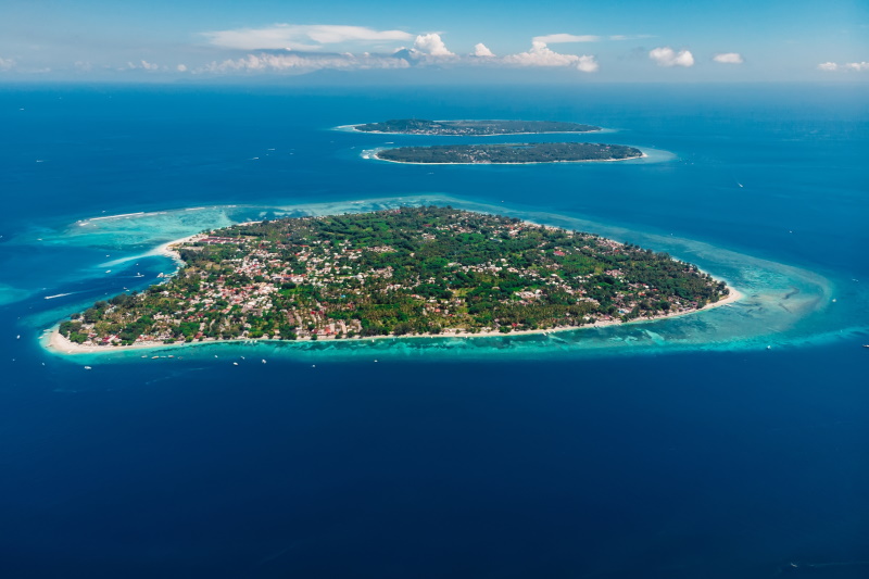 Gili-eilanden op Lombok