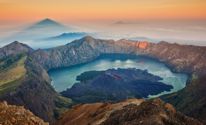Mount Rinjani op Lombok