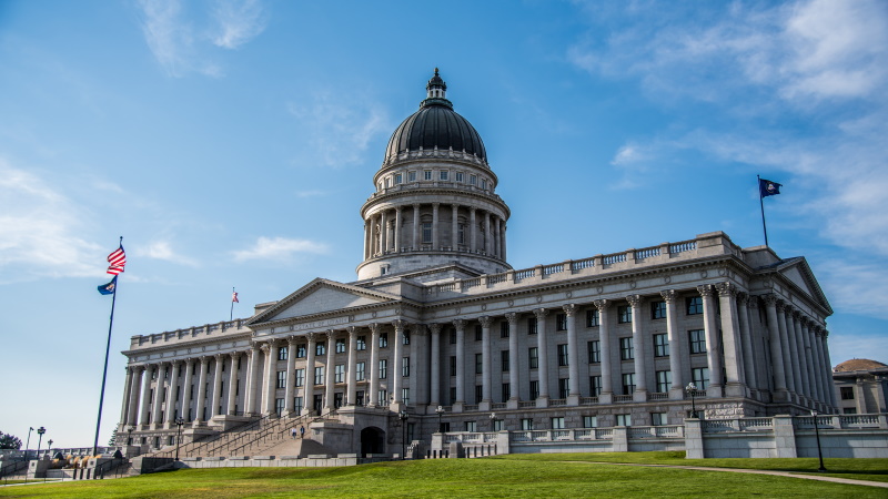 Salt Lake City Utah State Capitol