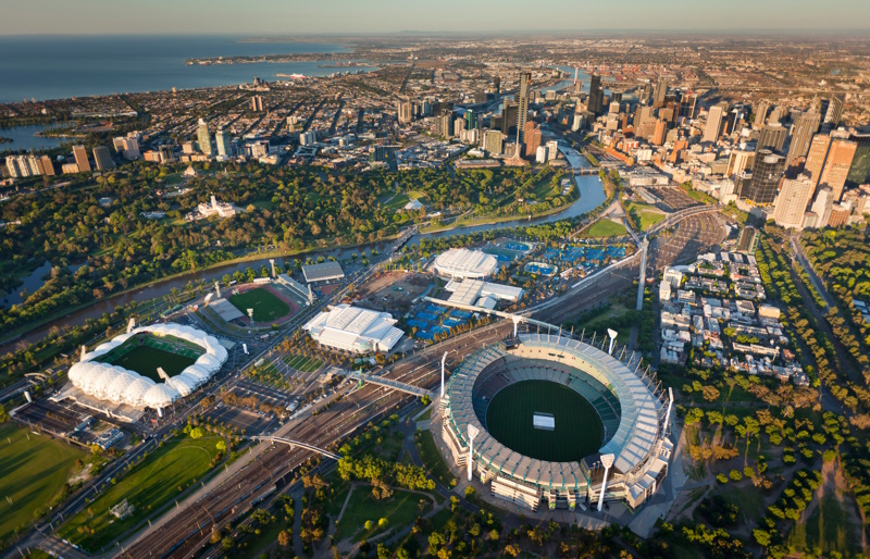 Cricket Ground in Melbourne