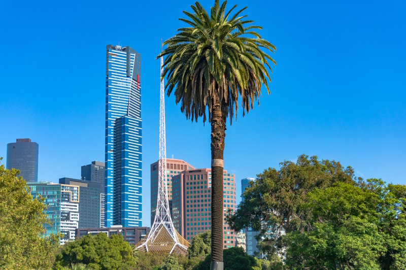 Eureka Tower in Melbourne