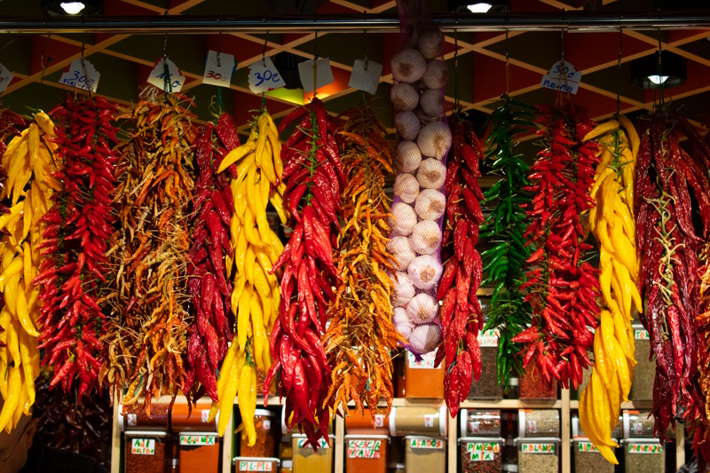 Boqueria markt in Barcelona