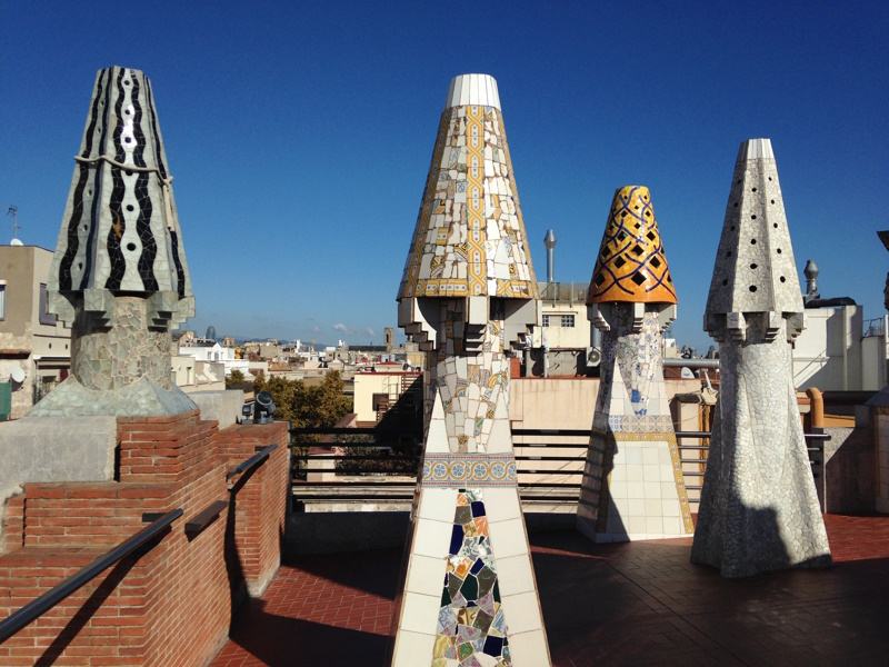 Palau Guell in Barcelona