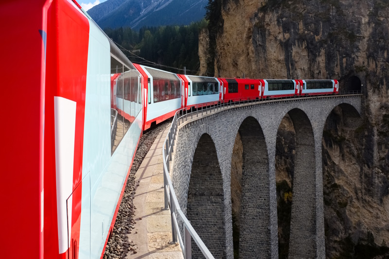 Bernina Express in Chur