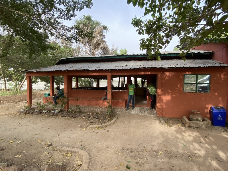 River Gambia National Park guesthouse