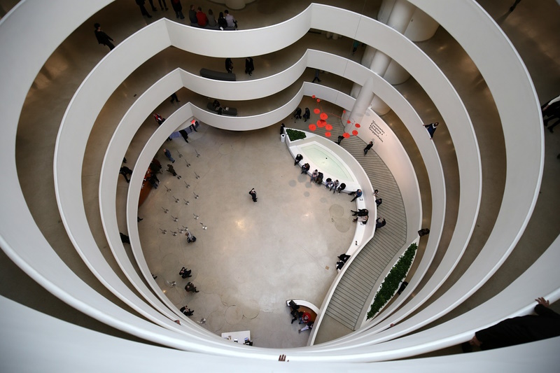 New York Guggenheim Museum spiraal