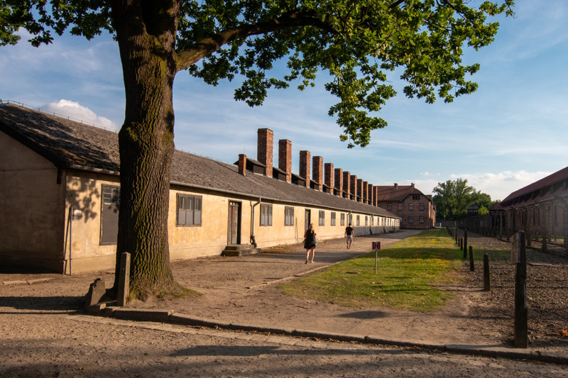 Polen Auschwitz crematorium