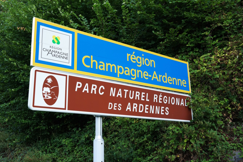 Natuurpark in Franse Ardennen