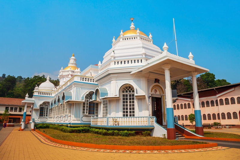 Mangeshi tempel in Goa