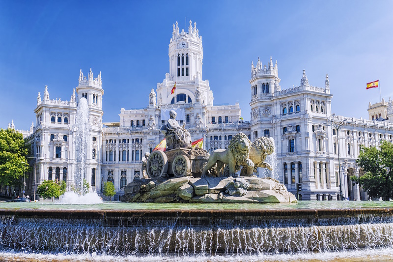 Cibeles Paleis in Madrid