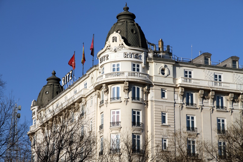 Ritz Hotel in Madrid